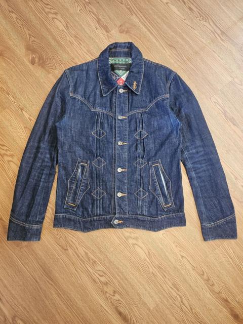 Other Designers Japanese Brand - Vintage No Crossing Japan Western Denim Jacket