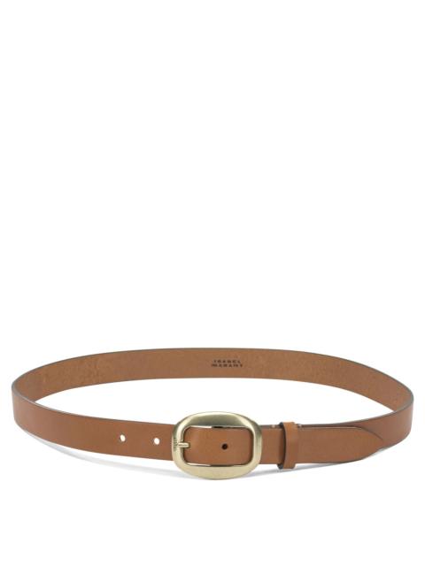 Isabel Marant Isabel Marant Dara Leather Belt Brown
