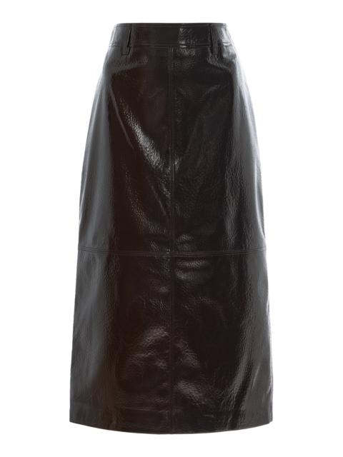 The Frankie Shop Taney Pencil Skirt brown