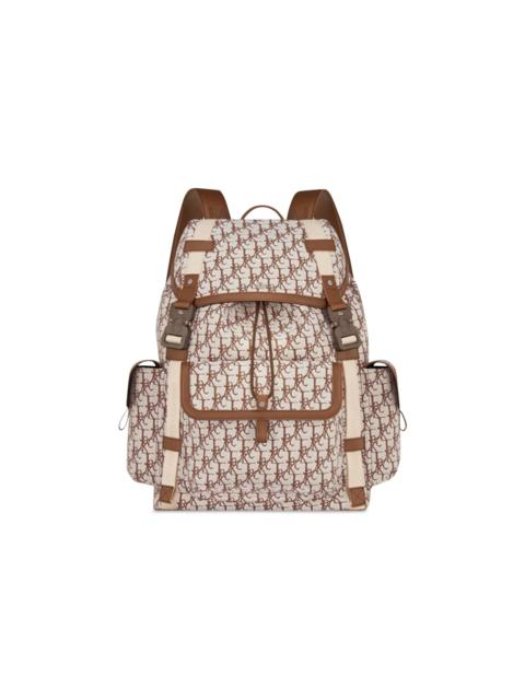 Dior Dior x Cactus Jack Oblique Jacquard Hit The Road Backpack 'Coffee'