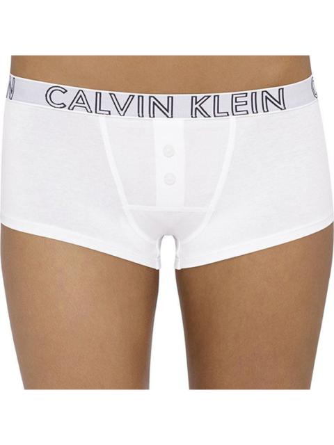 Other Designers Calvin Klein Ultimate Cotton Boyshort White