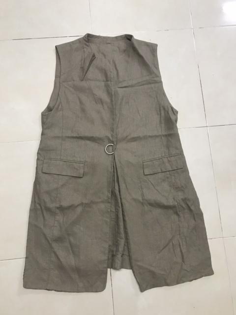 Other Designers Designer × Japanese Brand - CHARABIA PARIS LINEN SLEEVELESS JACKET