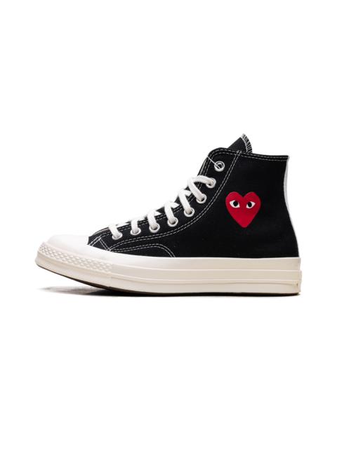 Comme Des Garçons Chuck Taylor All Star 70 High "Comme des Garcons PLAY - Small Red Heart Black"