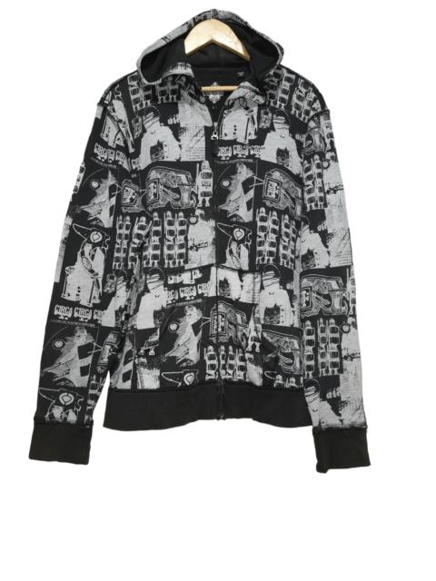 Other Designers Circa all over print hoodie y2k vintage rare 🔥