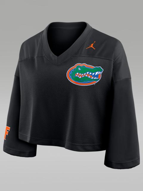 Jordan Florida Jersey Women's Jordan Brand Dri-FIT College Cropped Top