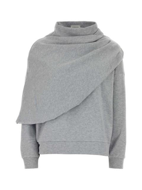 MAGDA BUTRYM Magda Butrym Women Grey Cotton Blend Sweatshirt