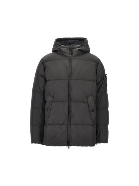 Stone Island Stone Island Garment Dyed Crinkle Reps Ny Down Jacket Grey