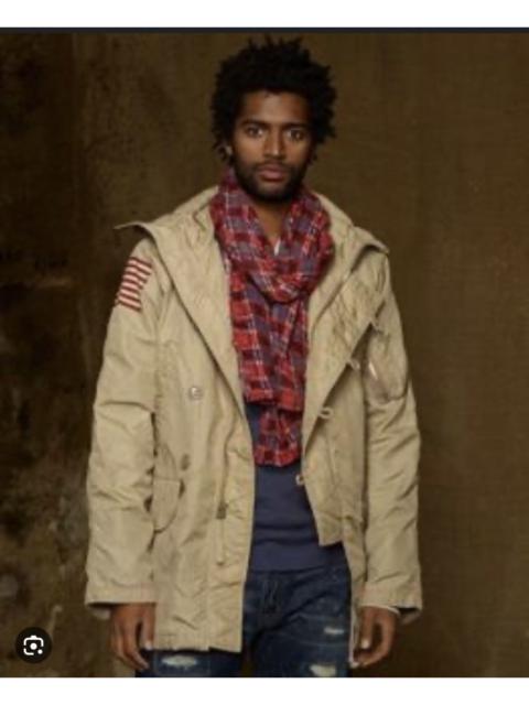 Other Designers Polo Ralph Lauren - DENIM & SUPPLY MILITARY HOODIE PARKA JACKET
