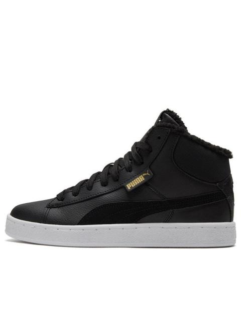 PUMA PUMA 1948 Mid Lfur Mid-Top Fleece Lined Casual Skate Shoes Unisex Black 364977-01