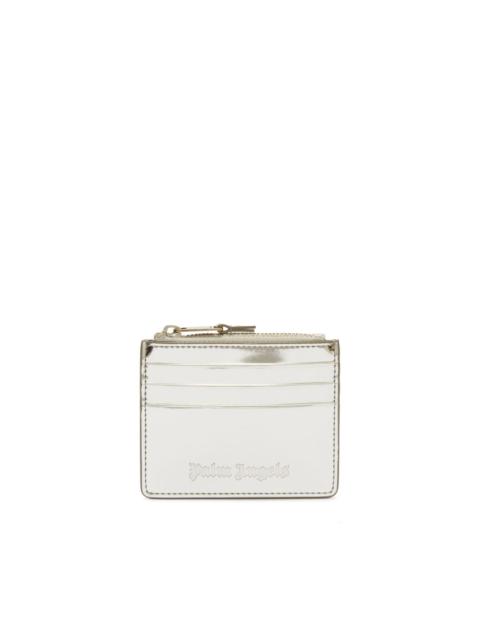 Palm Angels mirror zip cardholder