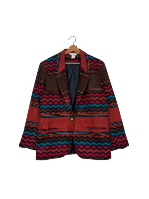 Other Designers Japanese Brand - Vintage 90s Index By Melrose Navajo Native Button Jacket