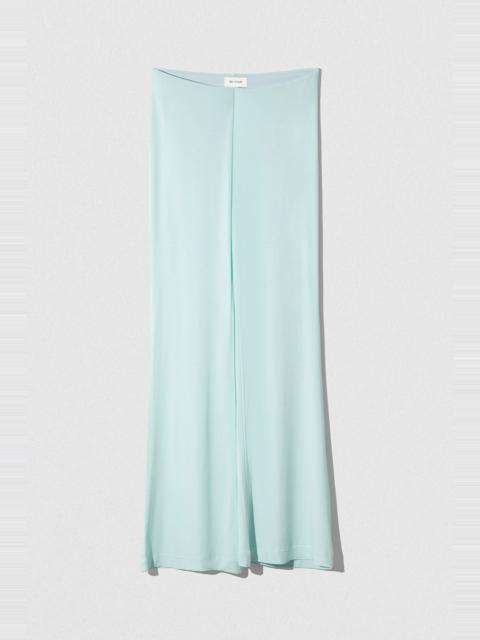 BY FAR STELLA T TROUSER AQUA GREEN  VISCOSE JERSEY