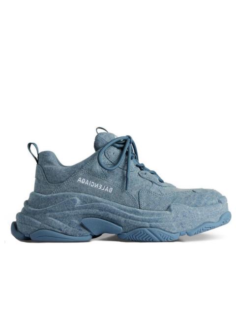 BALENCIAGA Balenciaga Triple S Denim Sneakers