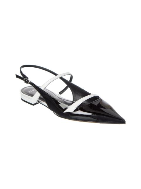 ALEXANDRE BIRMAN Alexandre Birman Tita Patent Slingback Flat
