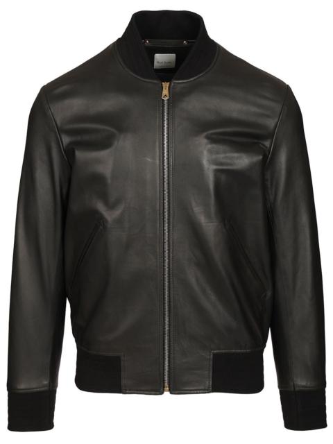 Paul Smith Paul Smith Men Lambskin Bomber Jacket