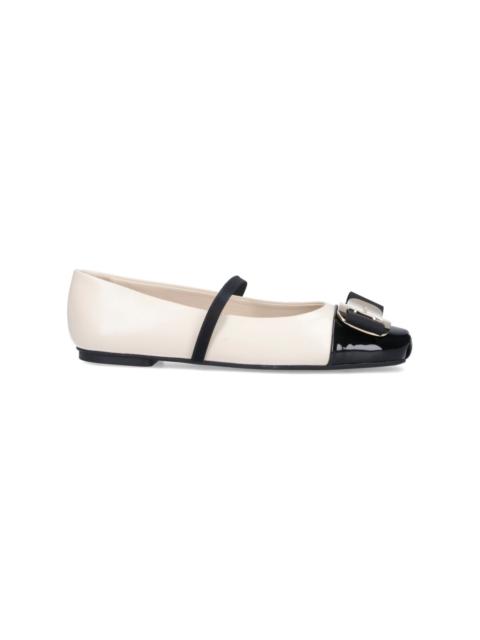FERRAGAMO "VARA" BALLET FLATS