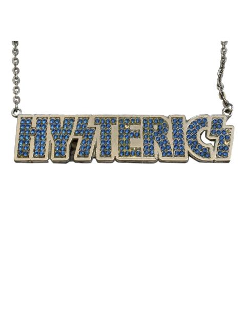 Hysteric Glamour Hysteric Glamour Swarovski Spellout Necklace + Case