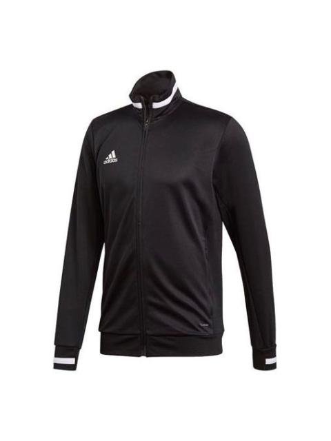 adidas adidas Zipper Casual Sports Jacket Black DW6849