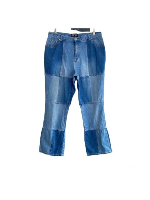 Other Designers Japanese Brand JUST BLUE Denim Patchwork Hybrid Jeans