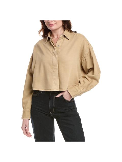 rag & bone rag & bone Ultra Featherweight Beatrice Cropped Shirt