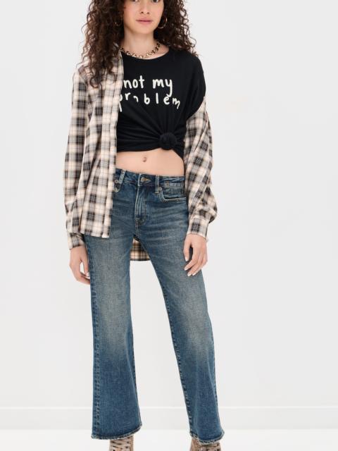 R13 Overflow Boy Flare Jeans