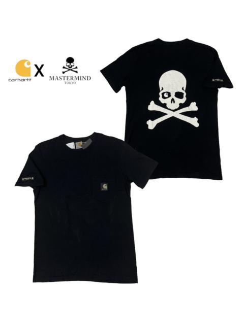 Carhartt Carhatt X Mastermind Skull big logo Pocket tee