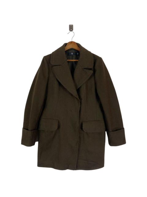 Other Designers VINTAGE JILL SANDER X UNIQLO JAPAN WOOL OVERCOAT