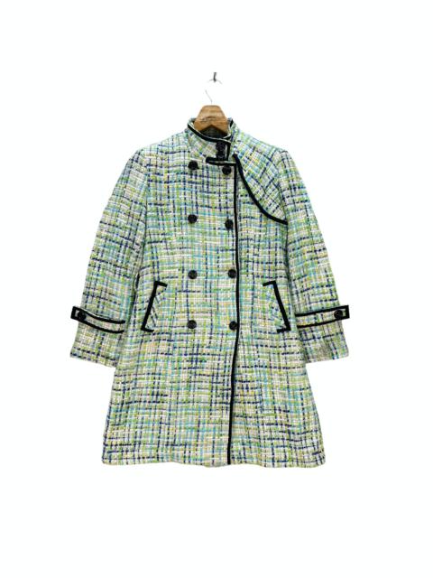 Max Mara MAX MARA TWEED DOUBLE BREASTED COAT #8580-015