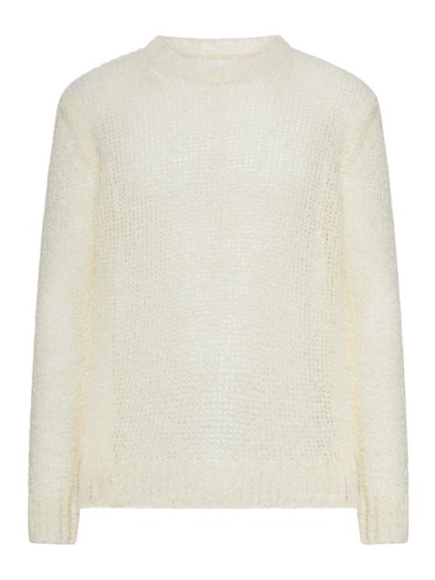 Jil Sander Jil Sander Men Perforated Crew Neck Sweater