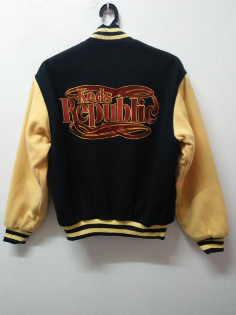 Varsity jacket Pro keds embroidery logo