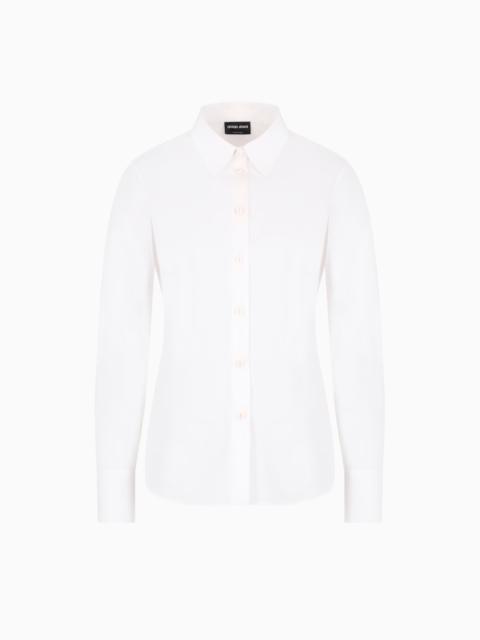 GIORGIO ARMANI Stretch poplin shirt