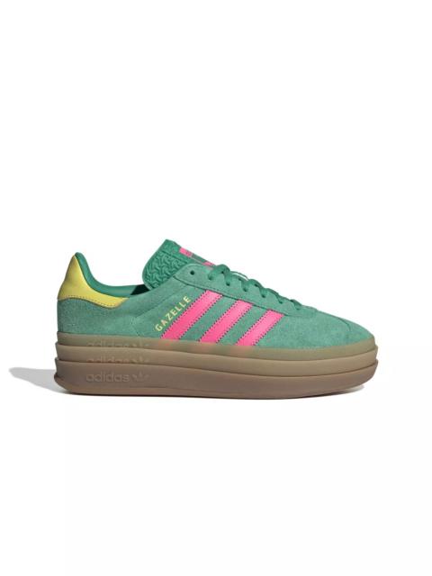 adidas Originals Gazelle Bold "Court Green/Lucid Pink/Pure Sulfur" Women's Shoe