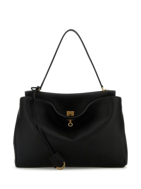 BALENCIAGA Black leather large Rodeo handbag