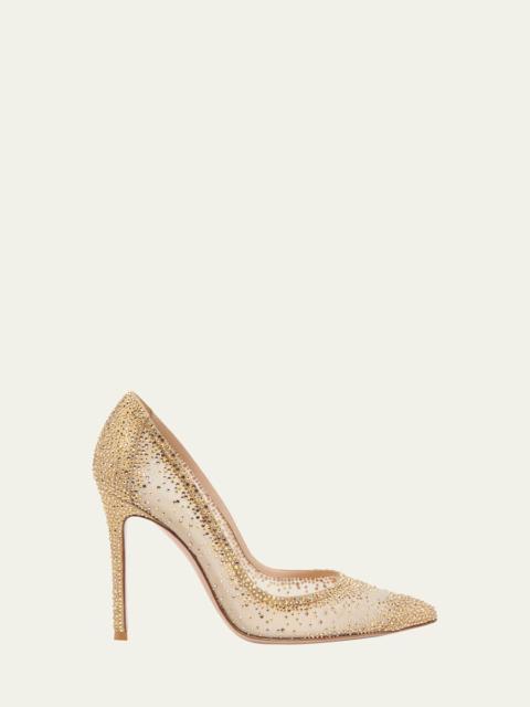 Gianvito Rossi Strass Pointed Stiletto Pumps