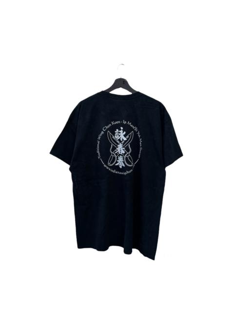 Other Designers Vintage - VINTAGE BIG LOGO TEE MARTIAL ART JAPAN