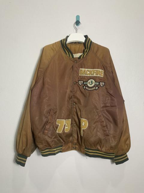 Other Designers Vintage Back Fire Varsity jacket Oversized