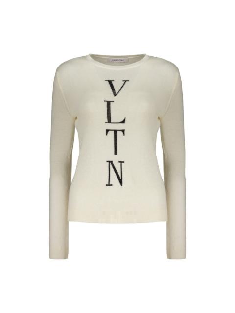 Valentino Valentino Womens Off White Wool Sweater