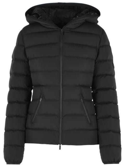 Moncler Moncler 'Herbes' Matt Black Polyester Down Jacket Women