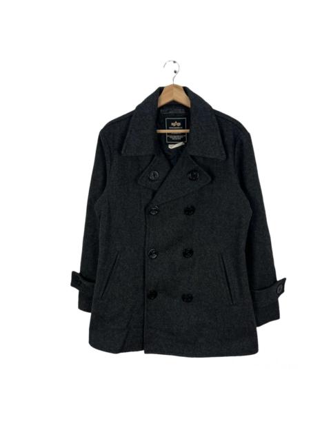 ALPHA INDUSTRIES VINTAGE ALPHA INDUSTRIES INC WOOL JACKET