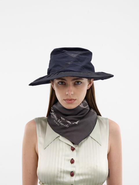 Maison Margiela Foil Bow Wide Brim Hat