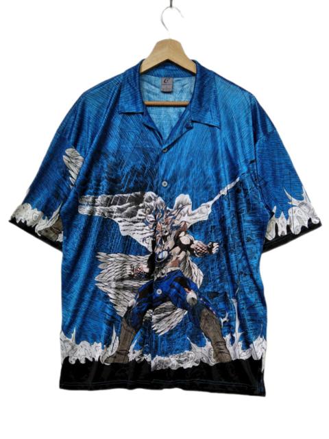 Other Designers Anime - Claudio Nucci Anima Printed Buttons Shirt Made in Russia