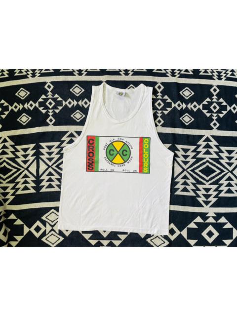 Other Designers Vintage Cross Colours Big Logo Sleeveless T Shirt