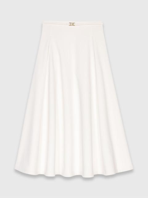 maje Heavy crepe skirt