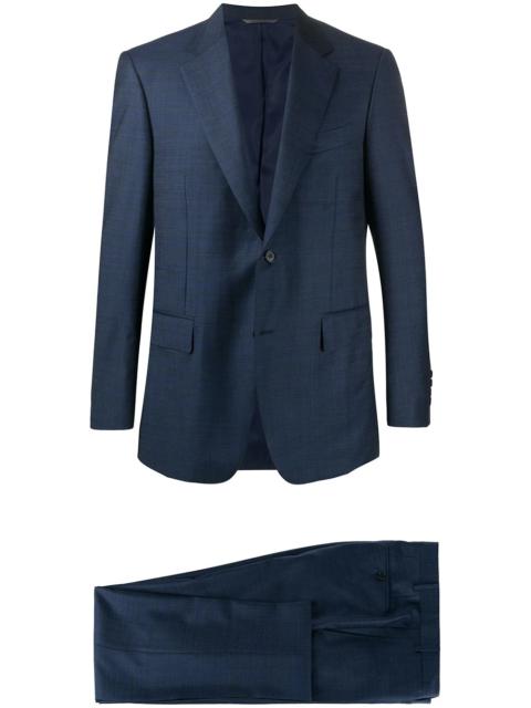 two-piece wool suit