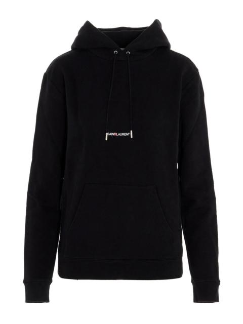 SAINT LAURENT Saint Laurent Women Logo Print Hoodie