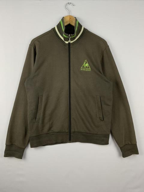 Other Designers Vintage - Le Coq Sportif Full Zipper Jacket Brown Medium
