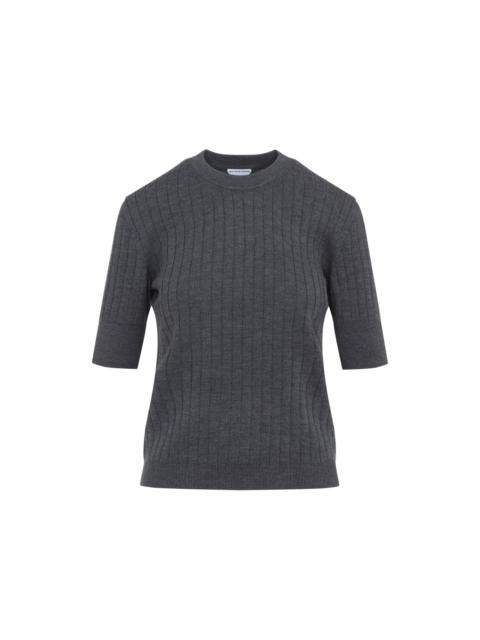 Bottega Veneta Bottega Veneta Wool Ribbed Top Women