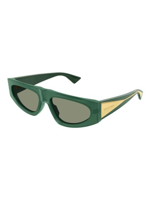 Bottega Veneta Bottega Veneta Ladies Black Cat Eye Sunglasses BV1277S 003