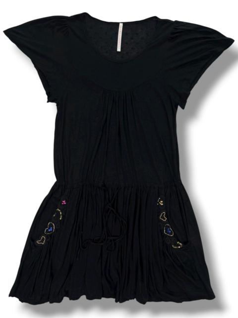 Other Designers Sunao Kuwahara - Issey Miyake Sunaokuwahara Beads Dress