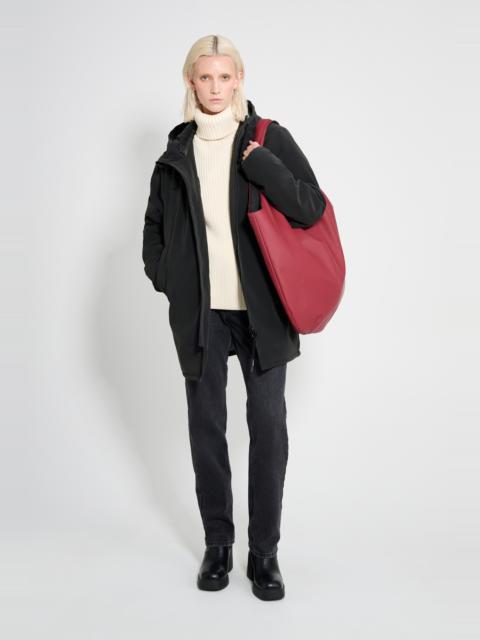 Stutterheim Stockholm Matte Winter Coat Black